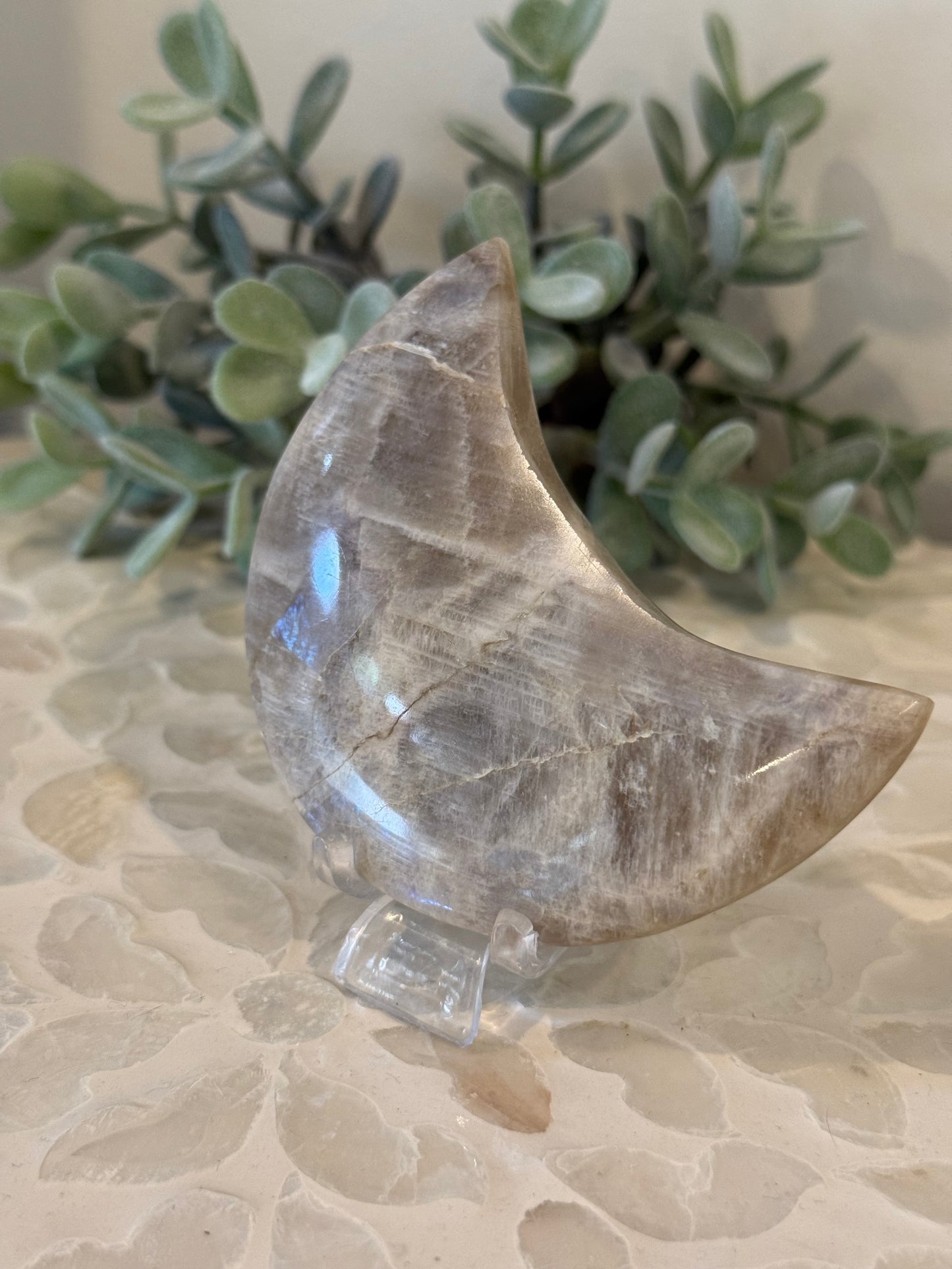 Moonstone Moon - Blue Flash