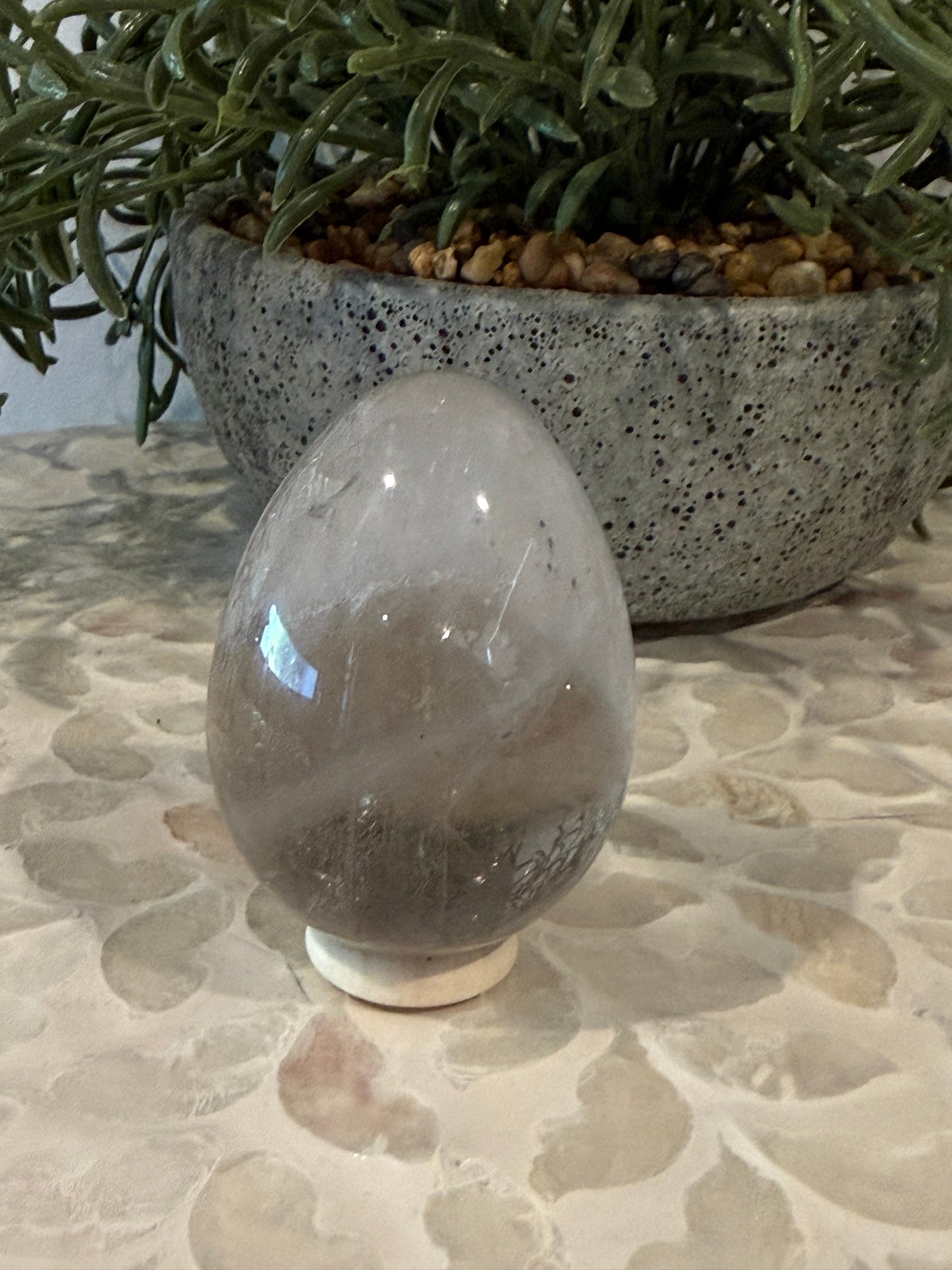 Clear Quartz Egg